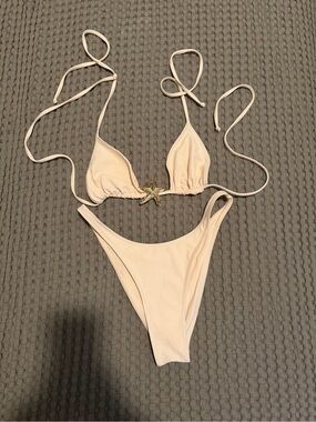 SAME Cream Starfish Bikini